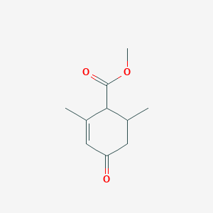 molecular formula C10H14O3 B1365675 Methyl 2,6-dimethyl-4-oxocyclohex-2-enecarboxylate CAS No. 67333-67-9