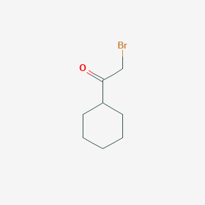 molecular formula C8H13BrO B1365687 2-Bromo-1-cyclohexylethanone CAS No. 56077-28-2