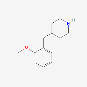 molecular formula C13H19NO B1365691 4-(2-Methoxy-benzyl)-piperidine CAS No. 37581-33-2