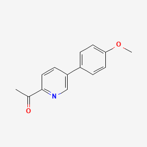 1-(5-(4-Methoxyphenyl)pyridin-2-yl)ethanone