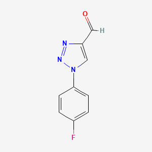 1-(4-Fluorophenyl)-1H-1,2,3-triazole-4-carbaldehyde
