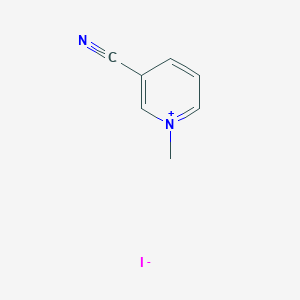 molecular formula C7H7IN2 B1365710 3-cyano-1-methylpyridin-1-ium iodide CAS No. 1004-16-6