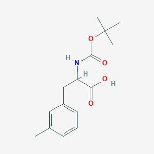 3-(3-methylphenyl)-2-[(2-methylpropan-2-yl)oxycarbonylamino]propanoic Acid
