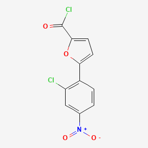 5-(2-Chloro-4-nitrophenyl)furan-2-carbonyl chloride