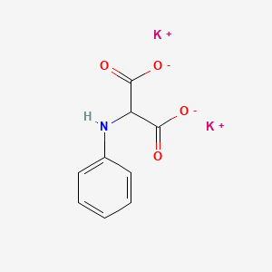 molecular formula C9H7K2NO4 B13657615 Dipotassium 2-(phenylamino)propanedioate 