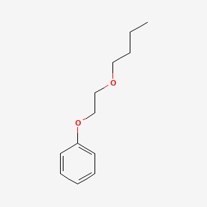 molecular formula C12H18O2 B13657647 1-Butoxy-2-phenoxy-ethane CAS No. 91764-32-8