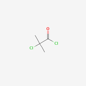 molecular formula C4H6Cl2O B1365775 2-Chloro-2-methylpropanoyl chloride CAS No. 13222-26-9