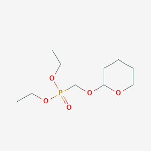 2-(Diethoxyphosphorylmethoxy)oxane