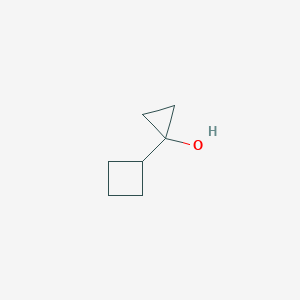 molecular formula C7H12O B1365779 1-Cyclobutylcyclopropan-1-ol 