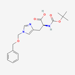 molecular formula C19H25N3O5 B1365784 Boc-His(Bom)-OH CAS No. 83468-83-1