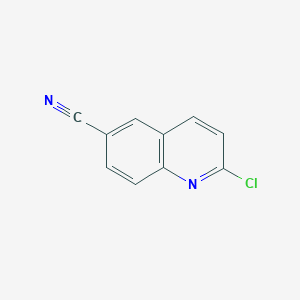 molecular formula C10H5ClN2 B1365789 2-Chloroquinoline-6-carbonitrile CAS No. 78060-54-5