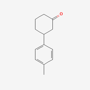 molecular formula C13H16O B1365801 3-(p-Tolyl)cyclohexanone CAS No. 99495-15-5