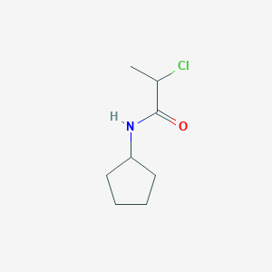 2-chloro-N-cyclopentylpropanamide
