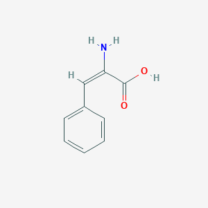 2-Propenoic acid, 2-amino-3-phenyl-