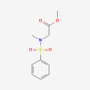 Methyl 2-[benzenesulfonyl(methyl)amino]acetate