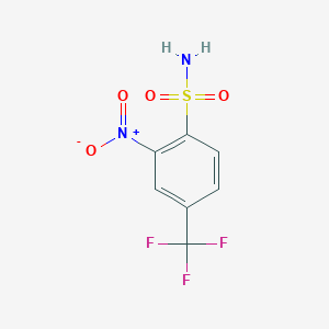 2-Nitro-4-(trifluoromethyl)benzenesulfonamide