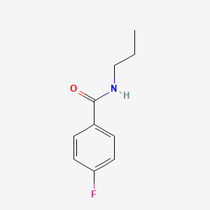molecular formula C10H12FNO B1365848 N-Propyl 4-fluorobenzamide CAS No. 349129-65-3