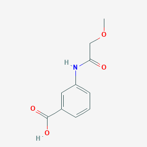 molecular formula C10H11NO4 B1365871 3-[(Methoxyacetyl)amino]benzoic acid CAS No. 889940-48-1