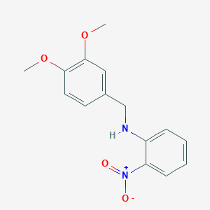 N-(3,4-Dimethoxybenzyl)-2-nitroaniline