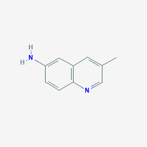 molecular formula C10H10N2 B13659223 3-Methylquinolin-6-amine 