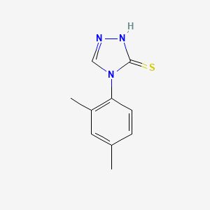 molecular formula C10H11N3S B1365926 4-(2,4-dimethylphenyl)-4H-1,2,4-triazole-3-thiol CAS No. 66297-59-4