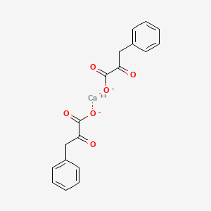 molecular formula C18H14CaO6 B1365927 Phenylpyruvic acid calcium salt CAS No. 54865-40-6
