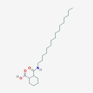 2-[(Hexadecylamino)carbonyl]cyclohexanecarboxylic acid