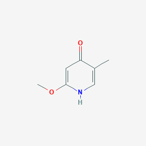 molecular formula C7H9NO2 B13659552 2-Methoxy-5-methylpyridin-4-ol 
