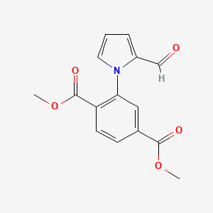 dimethyl 2-(2-formyl-1H-pyrrol-1-yl)terephthalate