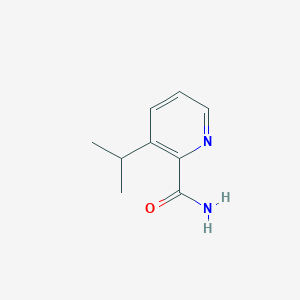 molecular formula C9H12N2O B13659851 3-Isopropylpicolinamide 