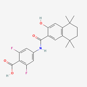 molecular formula C22H23F2NO4 B1365992 AGN 194078 
