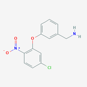 3-(5-Chloro-2-nitrophenoxy)-benzylamine hydrochloride