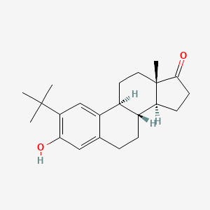 molecular formula C22H30O2 B1365999 2-tert-Butylestrone 