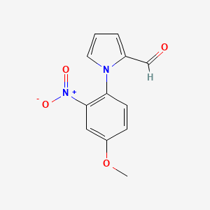 1-(4-methoxy-2-nitrophenyl)-1H-pyrrole-2-carbaldehyde