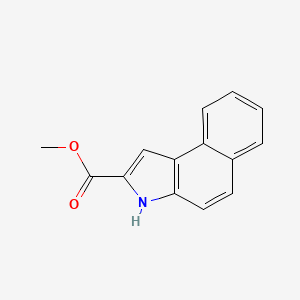 molecular formula C14H11NO2 B1366005 methyl 3H-benzo[e]indole-2-carboxylate CAS No. 55970-06-4