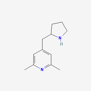 2,6-Dimethyl-4-(2-pyrrolidinylmethyl)pyridine