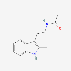 N-[2-(2-methyl-1H-indol-3-yl)ethyl]acetamide