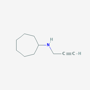 N-prop-2-ynylcycloheptanamine