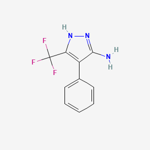 4-phenyl-3-(trifluoromethyl)-1H-pyrazol-5-amine