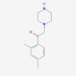 1-(2,4-Dimethylphenyl)-2-piperazin-1-ylethanone