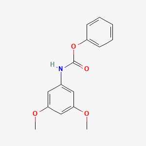 molecular formula C15H15NO4 B13660409 Phenyl 3,5-dimethoxyphenylcarbamate 