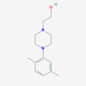 molecular formula C14H22N2O B1366044 2-[4-(2,5-Dimethylphenyl)piperazin-1-yl]ethanol 