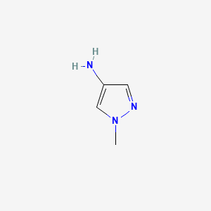 molecular formula C4H7N3 B1366050 1-methyl-1H-pyrazol-4-amine CAS No. 69843-13-6