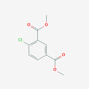 molecular formula C10H9ClO4 B13660903 Dimethyl 4-chloroisophthalate 