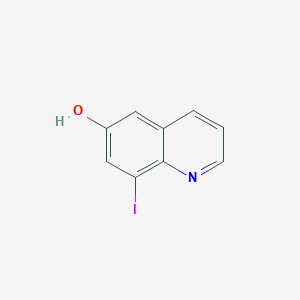 molecular formula C9H6INO B13661201 8-Iodoquinolin-6-ol 