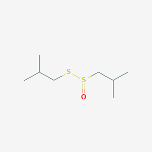 molecular formula C8H18OS2 B13661313 S-isobutyl 2-Methylpropane-1-sulfinothioate 