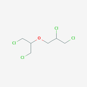 molecular formula C6H10Cl4O B136615 1,2-Dichloro-3-[2-chloro-1-(chloromethyl)ethoxy]propane CAS No. 59440-90-3