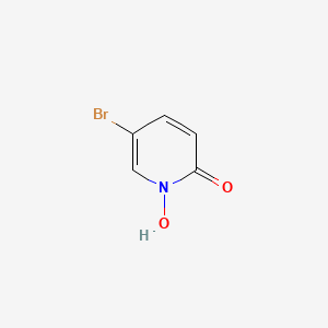 molecular formula C5H4BrNO2 B13661501 5-Bromo-1-hydroxypyridin-2(1H)-one CAS No. 874493-49-9
