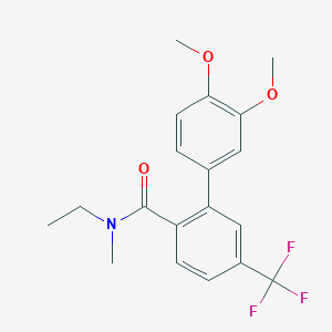 molecular formula C19H20F3NO3 B136616 Flumetover CAS No. 154025-04-4