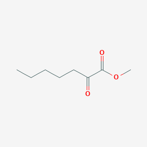 molecular formula C8H14O3 B13661619 Methyl 2-oxoheptanoate 
